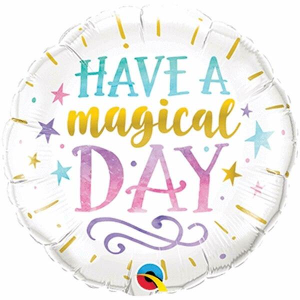 Loftus International 18 in. Have a Magical Day Balloon, 2PK Q5-7262